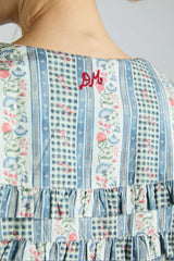 Lois Blouse - Wallpaper Floral