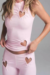Skims Heart Flare Leggings Set