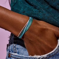 Beachside Blue Friendship Bracelet