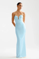 Magnolia Dress - Glacier