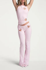Skims Heart Flare Leggings Set