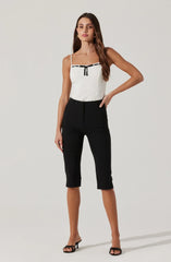 Cardin Slim Fit Capri Pants