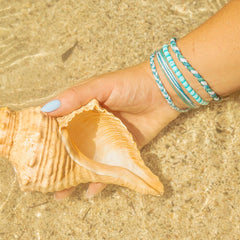 Beachside Blue Friendship Bracelet
