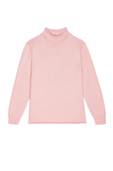 The Cotton Cashmere Roll Neck Sweater