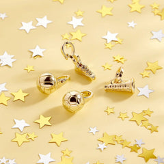 Harper Statement Track And Field Charm
